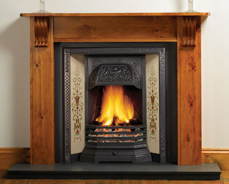Victorian wooden fireplace|Pinckeny Green
